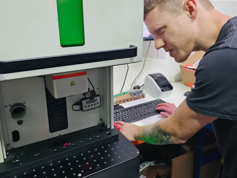 South Coast Precision - Laser Part Marking.